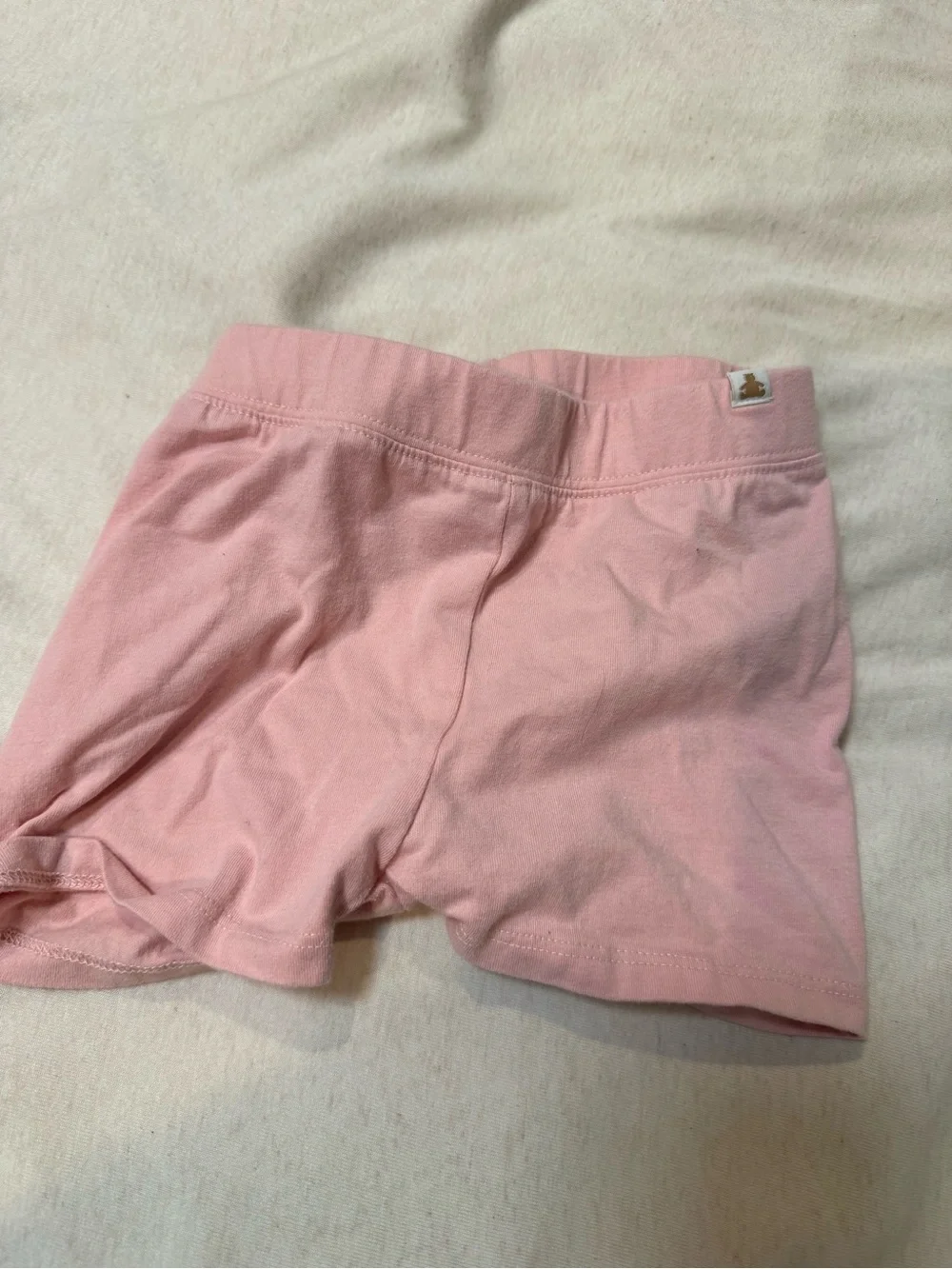 GAP Toddler  Pink & Navy Cotton Stretch Shorts